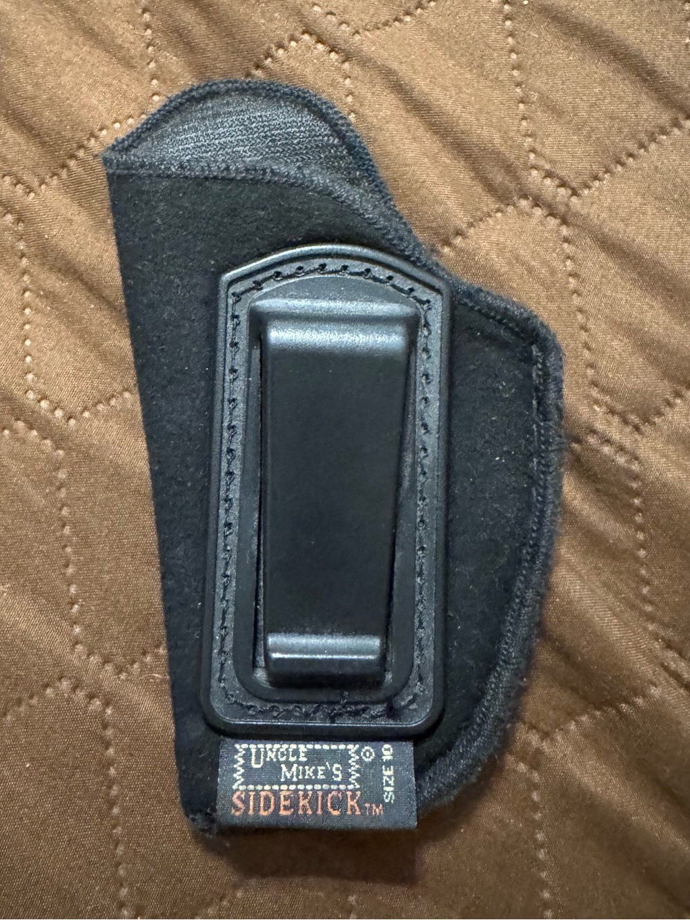 Uncle Mike’s Sidekick Black Inside-the-Waistband Holster